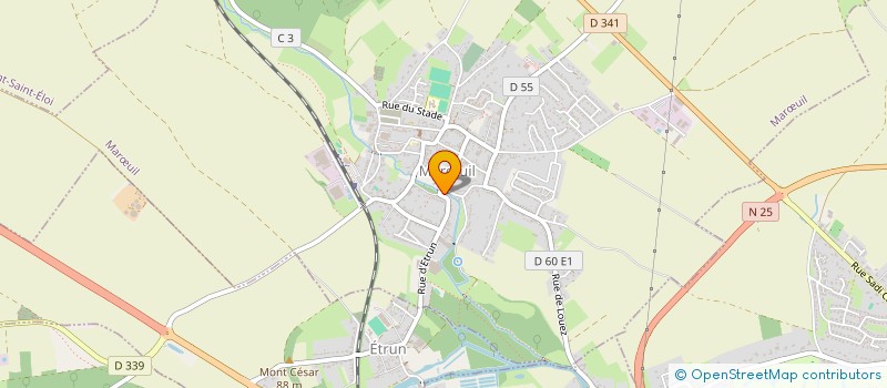 localisation de l'entreprise MADAME AURELIE BOUCHEZ  MARUIL