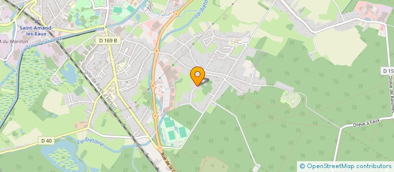 localisation de l'entreprise MADAME AURELIE BOUCHEZ  SAINT-AMAND-LES-EAUX