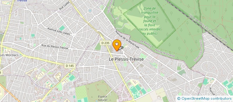 localisation de l'entreprise MADAME AURELIE BOUDINEL  LE PLESSIS-TREVISE