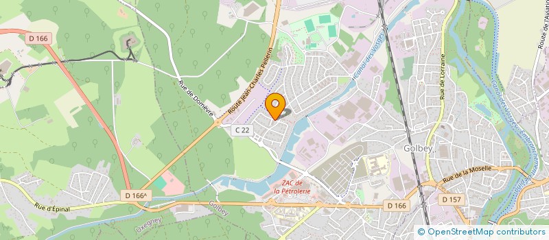 localisation de l'entreprise MADAME AURELIE BOULANGER  GOLBEY