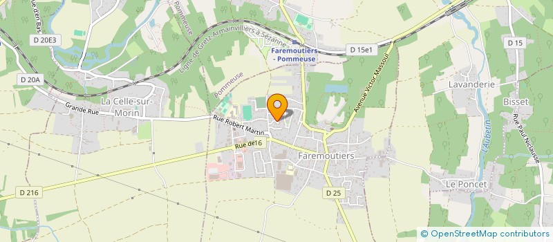 localisation de l'entreprise MADAME AURELIE BOULARD  FAREMOUTIERS