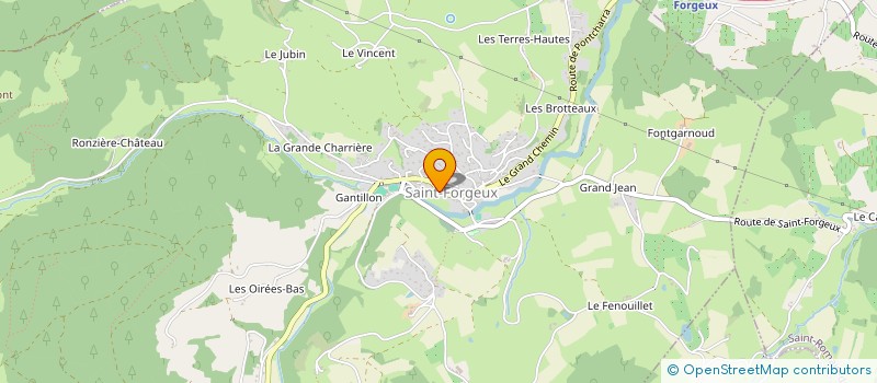 localisation de l'entreprise MADAME AURELIE BOULAT  SAINT-FORGEUX