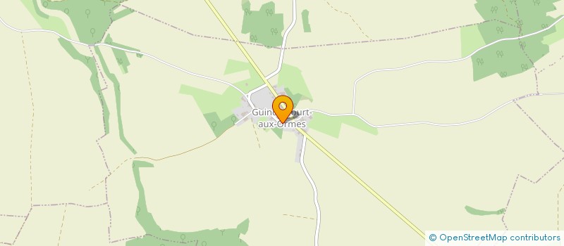 localisation de l'entreprise MADAME AURELIE BOURLIER à GUINDRECOURT-AUX-ORMES