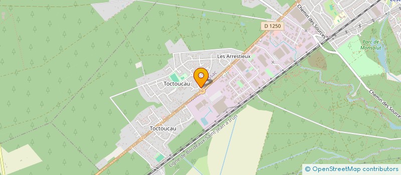 localisation de l'entreprise MADAME AURELIE BOURREL à PESSAC
