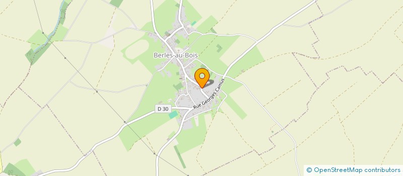 localisation de l'entreprise MADAME AURELIE BOURSAULT  BERLES-AU-BOIS