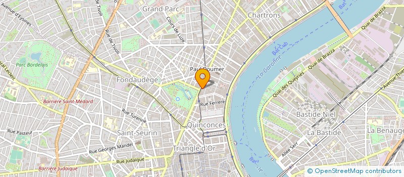 localisation de l'entreprise MADAME AURELIE BOURY  BORDEAUX