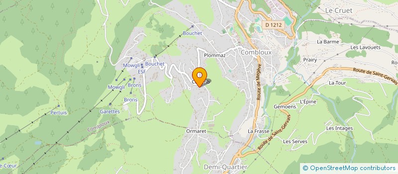 localisation de l'entreprise MADAME AURELIE BOUTIGNY  COMBLOUX