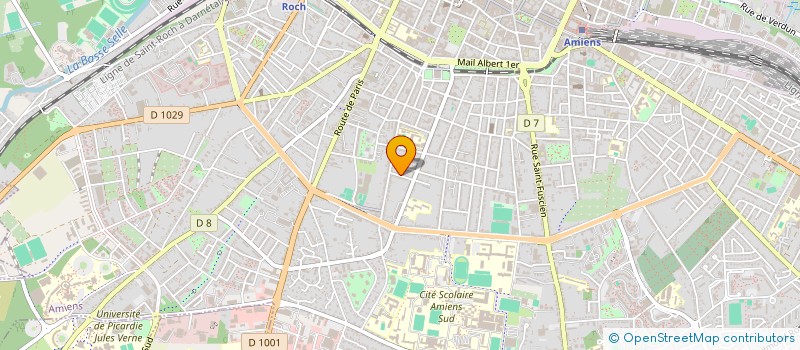 localisation de l'entreprise MADAME AURELIE BOUTRA  AMIENS