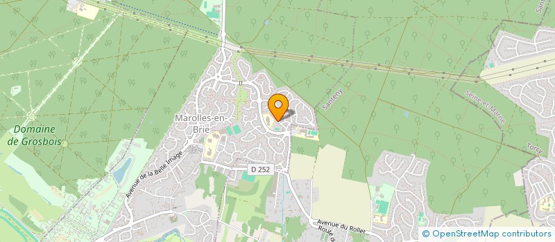 localisation de l'entreprise MADAME AURELIE BRABAN-AVENEL  MAROLLES-EN-BRIE