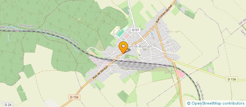 localisation de l'entreprise MADAME AURELIE BRANDENBOURGER  AUDUN-LE-ROMAN