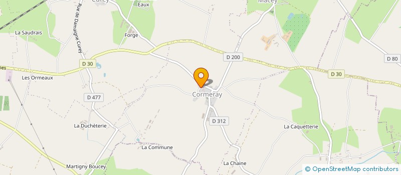 localisation de l'entreprise MADAME AURELIE BRAULT  PONTORSON