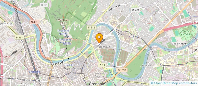 localisation de l'entreprise MADAME AURELIE BRETEAU à GRENOBLE