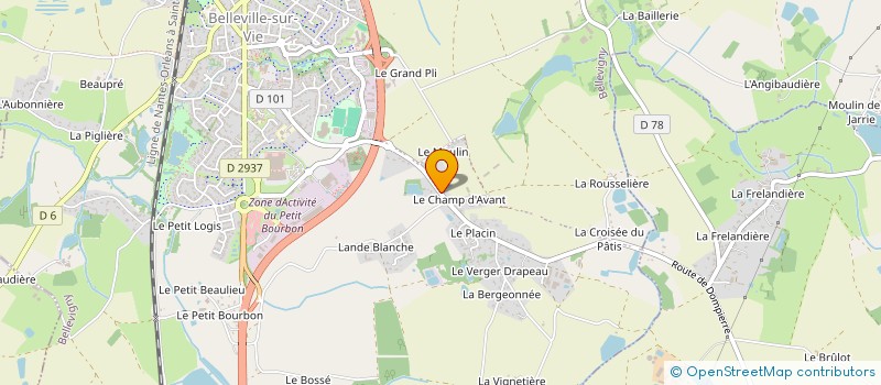 localisation de l'entreprise MADAME AURELIE BRILLAUD à BELLEVIGNY