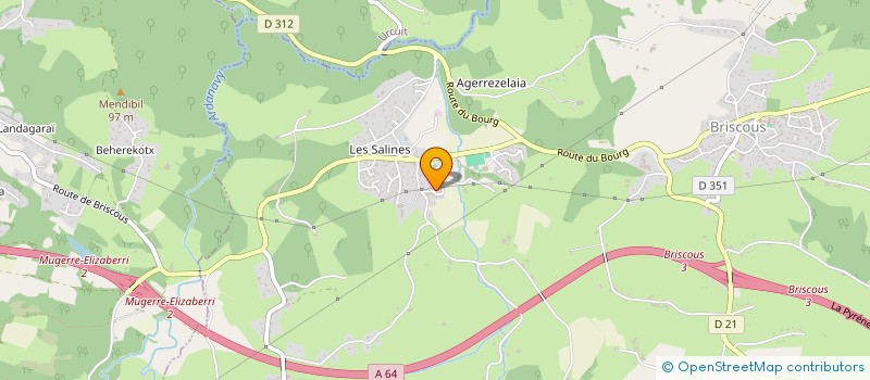 localisation de l'entreprise MADAME AURELIE BROUQUET  BRISCOUS