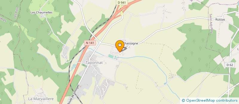 localisation de l'entreprise MADAME AURELIE BROUSSE à TAPONNAT-FLEURIGNAC
