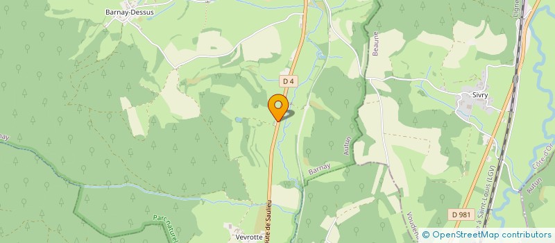 localisation de l'entreprise MADAME AURELIE BRUCHON  CHISSEY-EN-MORVAN