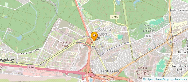 localisation de l'entreprise MADAME AURELIE BRUGIER à MEUDON