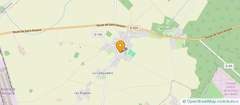 localisation de l'entreprise MADAME AURELIE BRUNEAU à DIORS