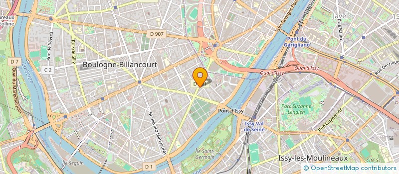localisation de l'entreprise MADAME AURELIE BRUNET à BOULOGNE-BILLANCOURT