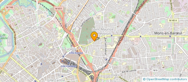 localisation de l'entreprise MADAME AURELIE BRUNET à LILLE