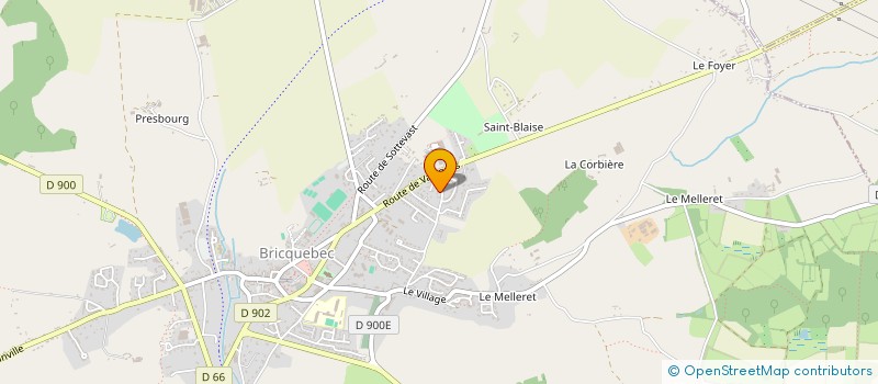 localisation de l'entreprise MADAME AURELIE BUHOT  BRICQUEBEC-EN-COTENTIN