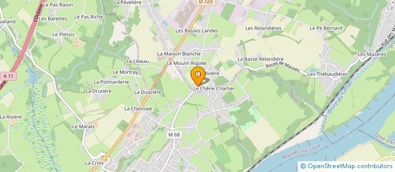 localisation de l'entreprise MADAME AURELIE BUIGUES à LE CELLIER