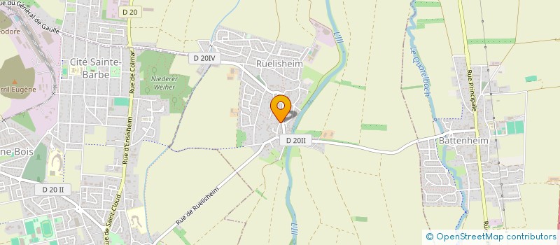 localisation de l'entreprise MADAME AURELIE BURGENATH  RUELISHEIM