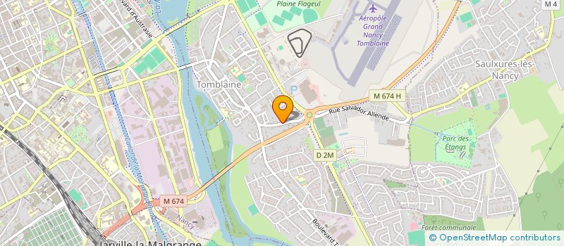 localisation de l'entreprise MADAME AURELIE BUSY  TOMBLAINE