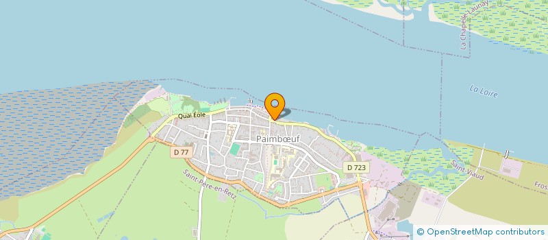 localisation de l'entreprise MADAME AURELIE CAILLAUD  PAIMBUF