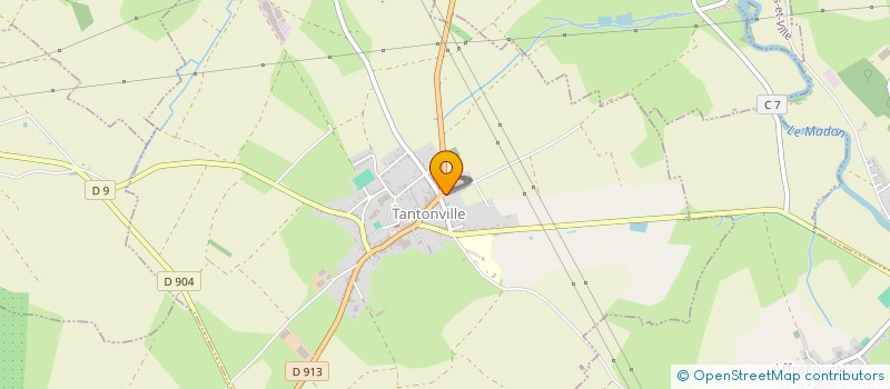 localisation de l'entreprise MADAME AURELIE CALLAIS  TANTONVILLE