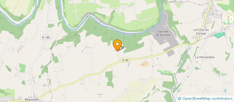 localisation de l'entreprise MADAME AURELIE CALLOUET  SAINT-BRICE-DE-LANDELLES