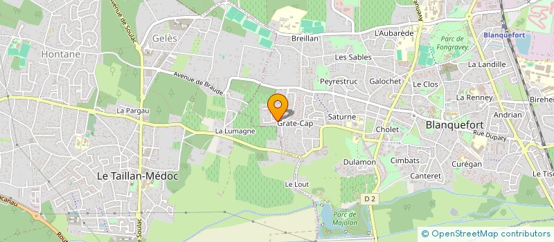 localisation de l'entreprise MADAME AURELIE CAMPOVECCHIO à BLANQUEFORT