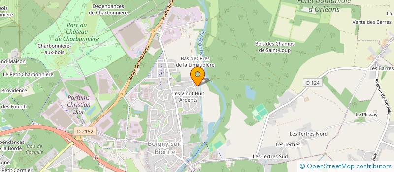 localisation de l'entreprise MADAME AURELIE CANTERA  BOIGNY-SUR-BIONNE