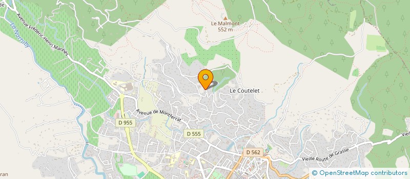 localisation de l'entreprise MADAME AURELIE CAPOCCI à DRAGUIGNAN