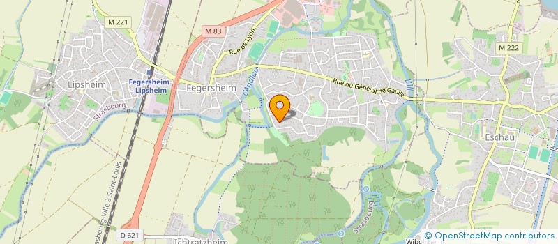 localisation de l'entreprise MADAME AURELIE CAPPOEN  FEGERSHEIM
