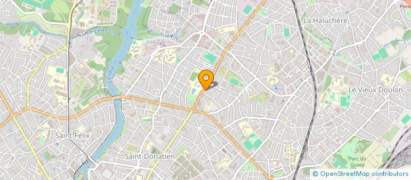 localisation de l'entreprise MADAME AURELIE CARDIN à NANTES