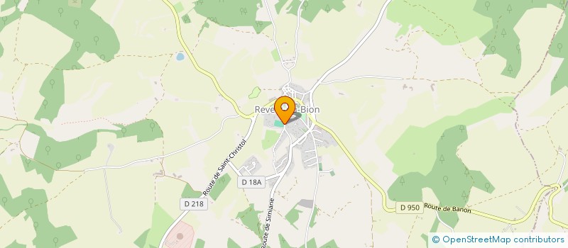 localisation de l'entreprise MADAME AURELIE CARDUNER  REVEST-DU-BION