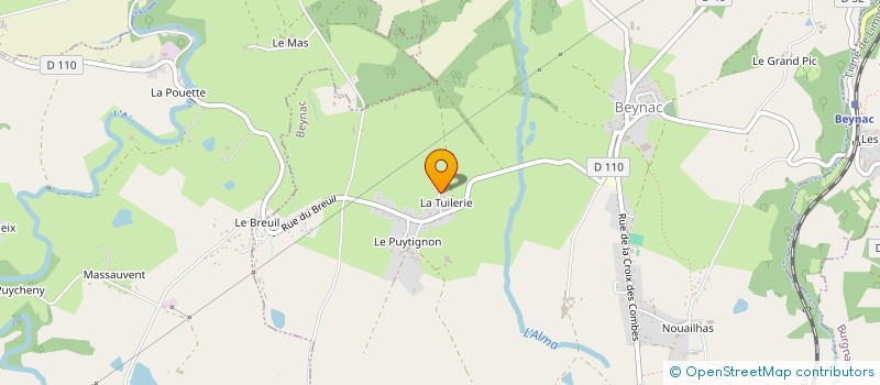 localisation de l'entreprise MADAME AURELIE CARIAT  LE VIGEN