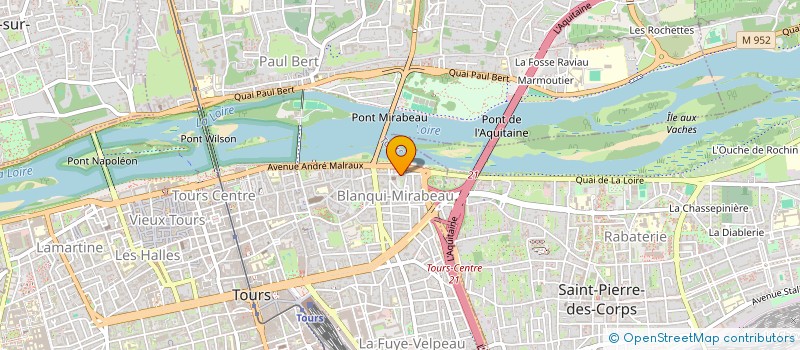 localisation de l'entreprise MADAME AURELIE CARIFALIS  TOURS