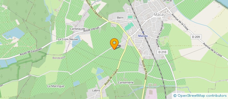 localisation de l'entreprise MADAME AURELIE CARITEY  MACAU