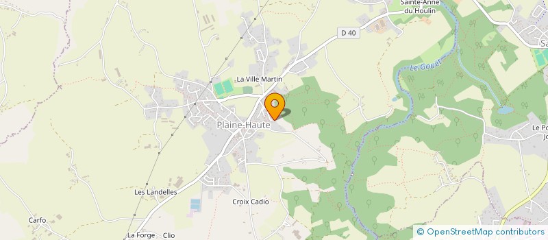 localisation de l'entreprise MADAME AURELIE CARLO à PLAINE-HAUTE