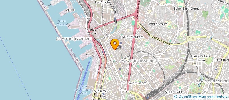 localisation de l'entreprise MADAME AURELIE CARRENO à MARSEILLE