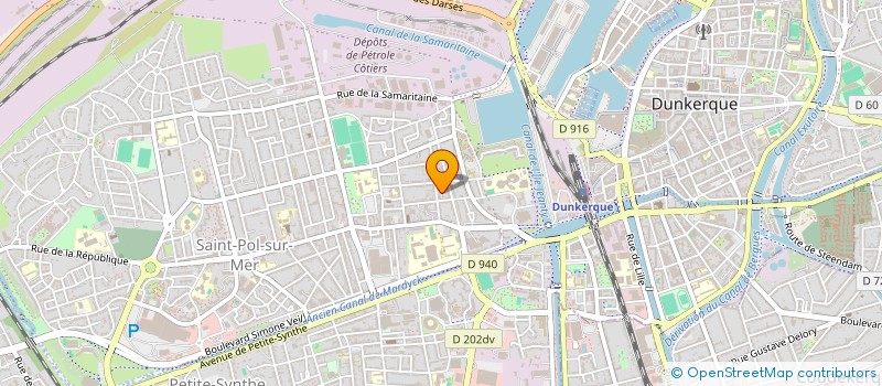 localisation de l'entreprise MADAME AURELIE CARTIAUX à DUNKERQUE