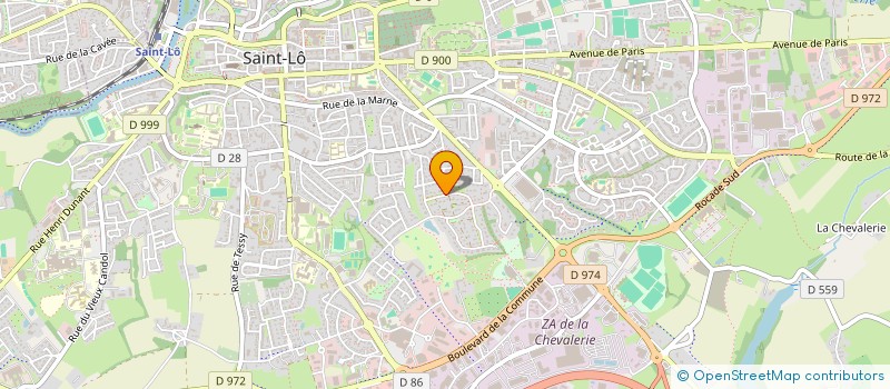 localisation de l'entreprise MADAME AURELIE CASABIANCA  SAINT-LO