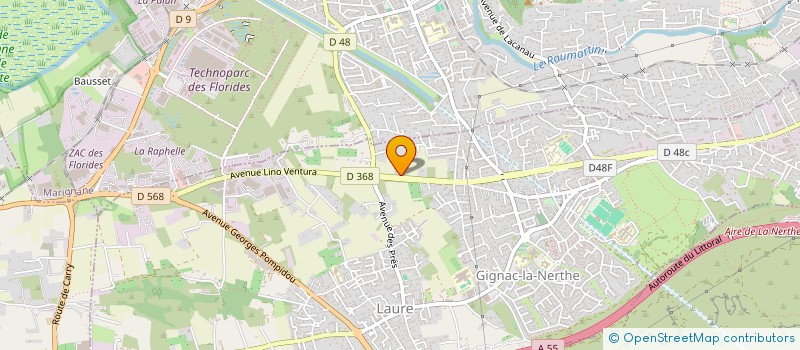 localisation de l'entreprise MADAME AURELIE CASSONE à GIGNAC-LA-NERTHE