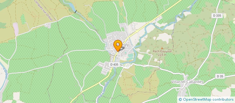 localisation de l'entreprise MADAME AURELIE CATHERINE  VILLEGLY