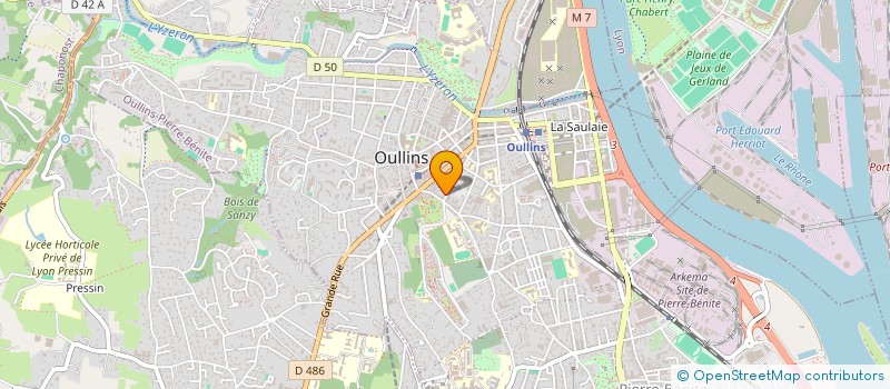 localisation de l'entreprise MADAME AURELIE CAUTENET à LYON