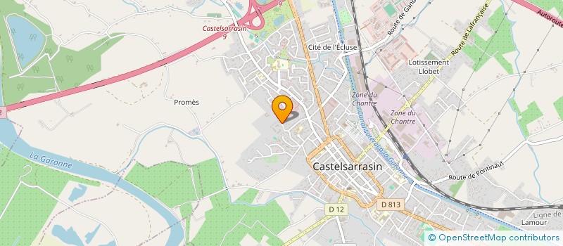 localisation de l'entreprise MADAME AURELIE CENSE  CASTELSARRASIN