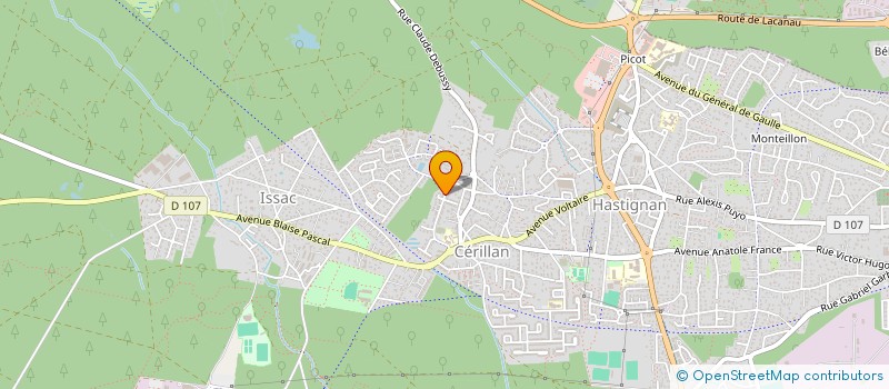 localisation de l'entreprise MADAME AURELIE CHARBIT  SAINT-MEDARD-EN-JALLES