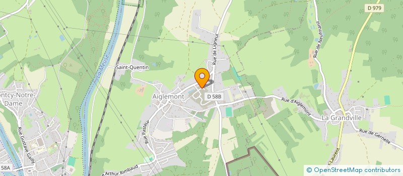 localisation de l'entreprise MADAME AURELIE CHARBONNIER  CHARLEVILLE-MEZIERES